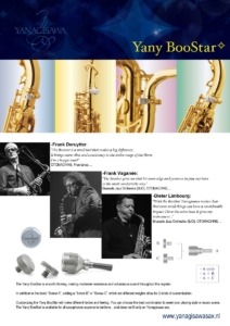Flyer Yanagisawa Vany Boostar