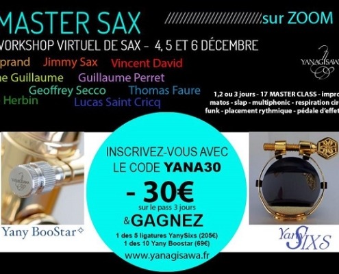 Master Sax sur Zoom