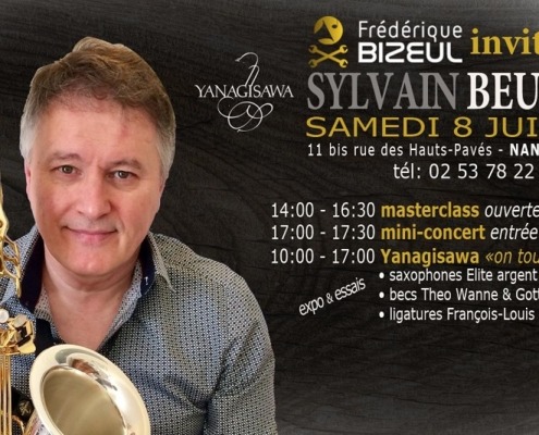 Masterclass Nantes Sylvain Boeuf