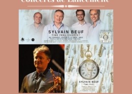 Sylvain Beuf concerts de lancement