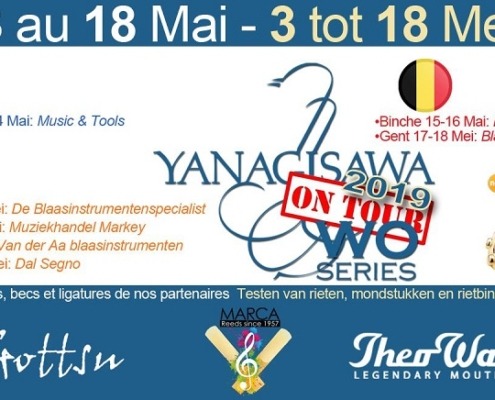 Yanagisawa on tour Benelux 2019