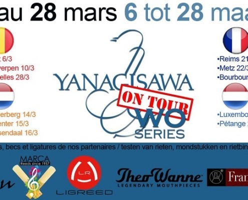 Tournée Yanagisawa Du 6 au 28 Mars